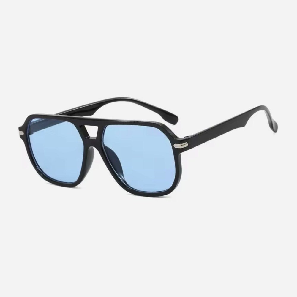 Capri Blue oversized sunglasses